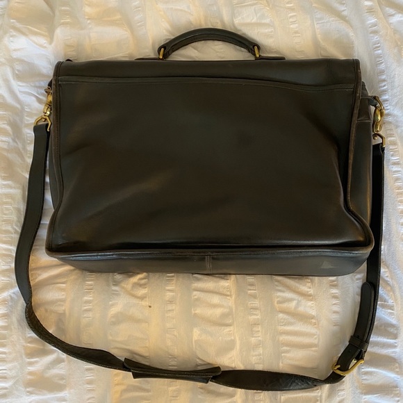 Vintage Coach Leather Messenger Bag - Picture 2 of 7